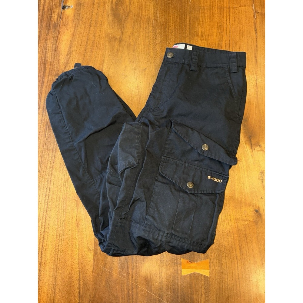 Fjallraven Kaipak Pants Womens 38 29 Black G-1000 Curved Hiking Outdoor Trousers